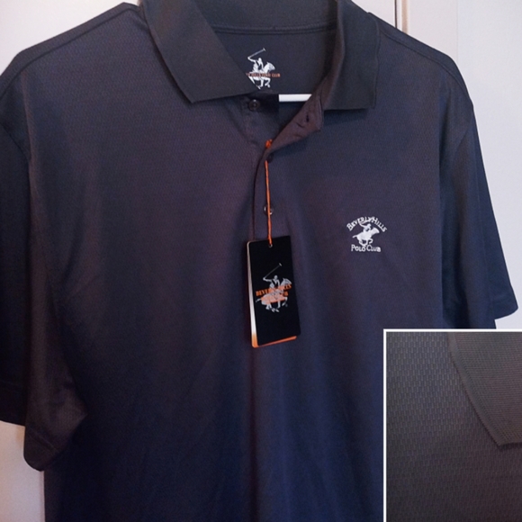 Beverly Hills Polo Club Other - Beverly hills polo shirt gray sportwear fabric M